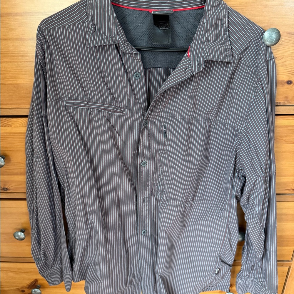 The North Face Men’s Stripes Button-up - L